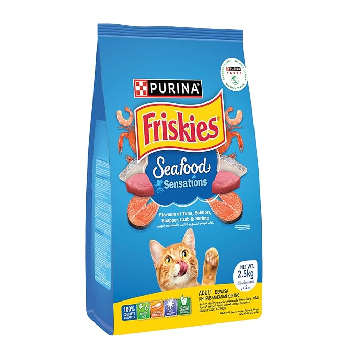FRISKIES Seafood Sensations Cat Dry Food 1.1kg